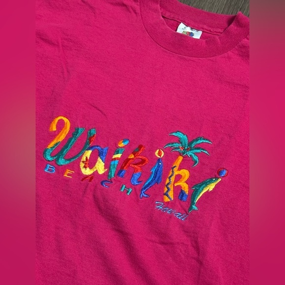 Vintage Waikiki Beach Hawaii Shirt - Picture 4 of 4